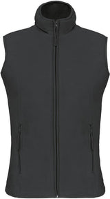 Microfleece Weste- Dark Grey - VERDANT WINTER