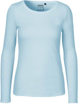 BIO COTTON LONGSLEEVE - HELLBLAU - PURE SUMMER