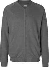 UNISEX BLOUSON- DUNKELGRAU MELIERT- DUNKLER SOMMER WINTER