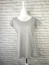 T-SHIRT MIT WEITEM AUSSCHNITT - Dunkler Sommer