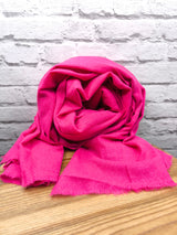 Superweicher Kaschmirschal UNISEX- Pink