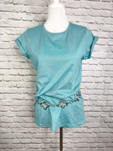 BIO COTTON T-SHIRT CLASSIC BREDA - Dunkler Sommer