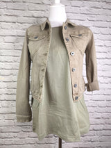 LADIES EVERY DAY TEE- PALE OLIVE