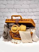 BOHO SCHAL- GREIGE - GENTLE SPRING