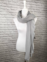 Superweicher Kaschmirschal UNISEX- Grau