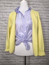 Transparentes Hemd Tencel- Lilablassblau