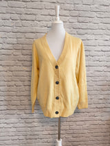 Gestrickter Cardigan Unisex- Heller Frühling Sommer