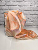 Quadratisches Seidentuch Multi- Pastell