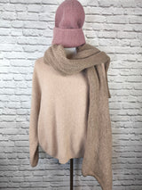 Weicher Baby-Alpaka-Pullover in Bio- Qualität- Beige