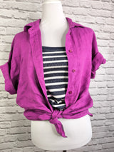 Viskosetop gestreift- DUNKLER SOMMER WINTER