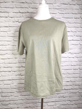 LADIES EVERY DAY TEE- PALE OLIVE