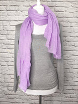 Langarmshirt aus Viskose- Graumeliert