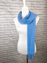 Superweicher Kaschmirschal mit Fransen UNISEX- HELLER SOMMER