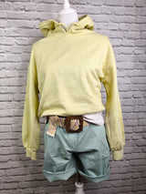 BIO HOODIE OVERSIZED - Dunkler Frühling Sommer