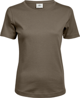 Bio Cotton T-Shirt Rundhals- CLAY - 360°