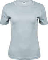 Bio Cotton T-Shirt Rundhals- Ice Blue - PURE SUMMER
