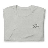 CROISSANT SAW. Unisex-T-Shirt- verschiedene Farbtypen
