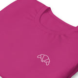 CROISSANT SAW. Unisex-T-Shirt- verschiedene Farbtypen