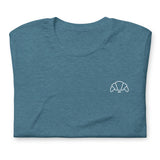 CROISSANT SAW. Unisex-T-Shirt- verschiedene Farbtypen