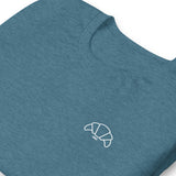 CROISSANT SAW. Unisex-T-Shirt- verschiedene Farbtypen