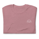 CROISSANT SAW. Unisex-T-Shirt- verschiedene Farbtypen