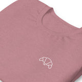 CROISSANT SAW. Unisex-T-Shirt- verschiedene Farbtypen