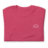 CROISSANT SAW. Unisex-T-Shirt- verschiedene Farbtypen