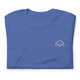 CROISSANT SAW. Unisex-T-Shirt- verschiedene Farbtypen