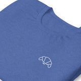 CROISSANT SAW. Unisex-T-Shirt- verschiedene Farbtypen