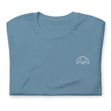 CROISSANT SAW. Unisex-T-Shirt- verschiedene Farbtypen