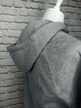 ORGANIC HOODIE- UNISEX- HELLGRAUMELIERT