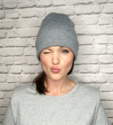 BEANIE -  DUNKLER SOMMER