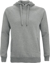 ORGANIC HOODIE- UNISEX- HELLGRAUMELIERT