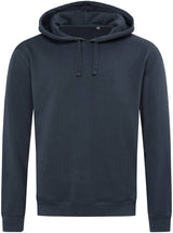 RECYCLED HOODIE - UNISEX- BLUE NIGHT - VERDANT WINTER