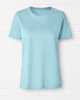 BIO T-SHIRT GLETSCHERBLAU - DELIGHT SPRING