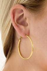 Creolen Ohrringe Gold Gr:M (Kopie)