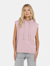 Ärmelloser Hoodie aus Bio-Baumwolle - GENTLE SPRING