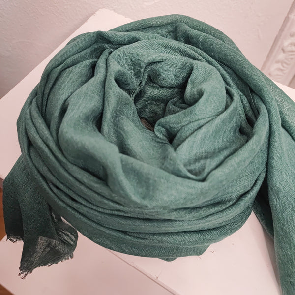 PURE & COZY SCHAL- SEA GREEN