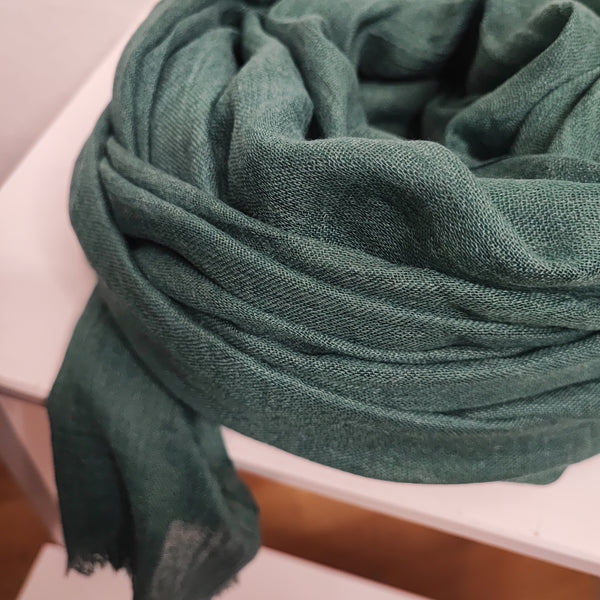 PURE & COZY SCHAL- SEA GREEN