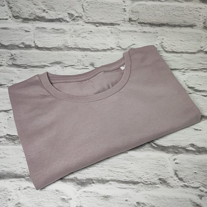 BIO COTTON T-SHIRT CLASSIC BREDA- Lavender