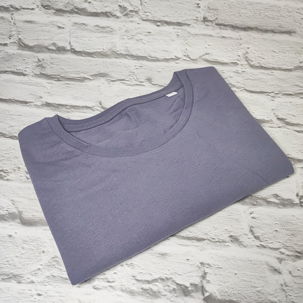 BIO COTTON T-SHIRT CLASSIC BREDA- Lilac