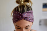 Turban Stirnband- Multi Mulberry