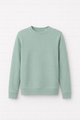 Leichtes Sweatshirt Bio - Qualität - SAGE - GENTLE SPRING