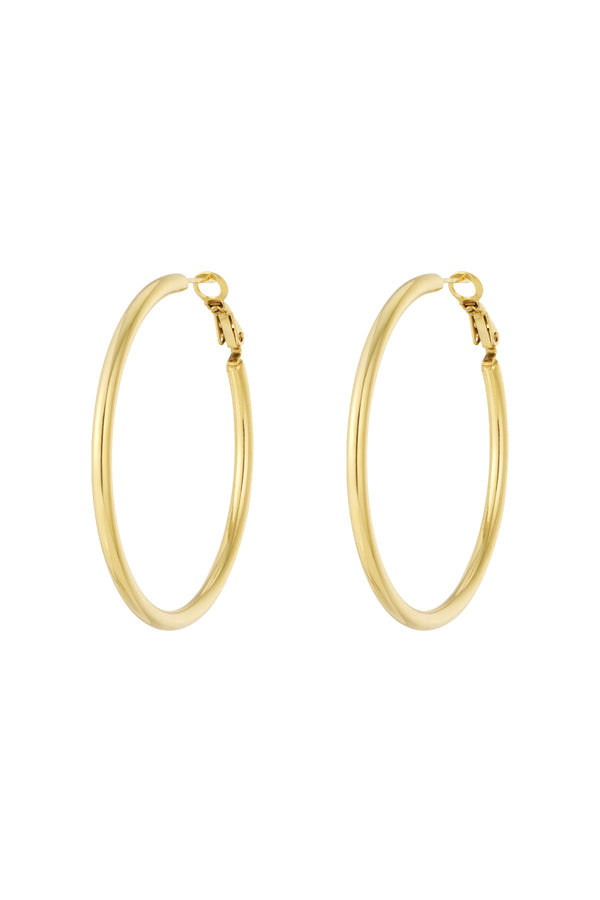 Creolen Ohrringe Gold Gr:M (Kopie)