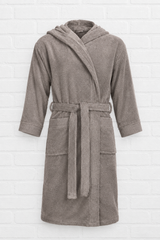 Bademantel Taupe - GENTLE SPRING