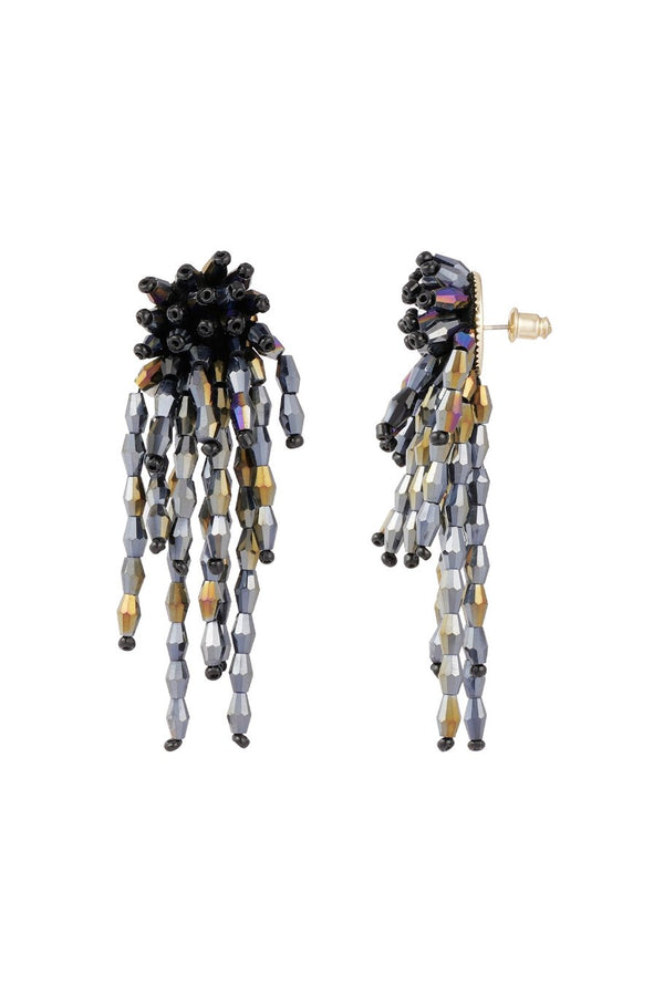 Statement-Ohrringe mit Glasperlen- HERBST WINTER