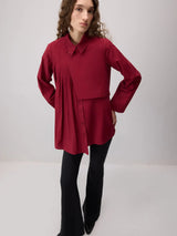 Hochwertige Bluse – modernes Statement-Piece mit raffiniertem Detail- TRUE AUTUMN