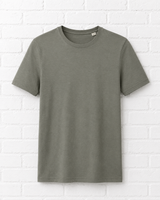 Umweltfreundliches Unisex-T-Shirt aus Biobaumwolle und Leinen- 360°