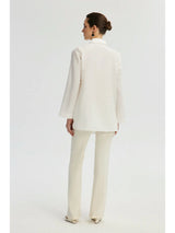 Hochwertige Bluse – modernes Statement-Piece mit raffiniertem Detail- MAJESTIC WINTER