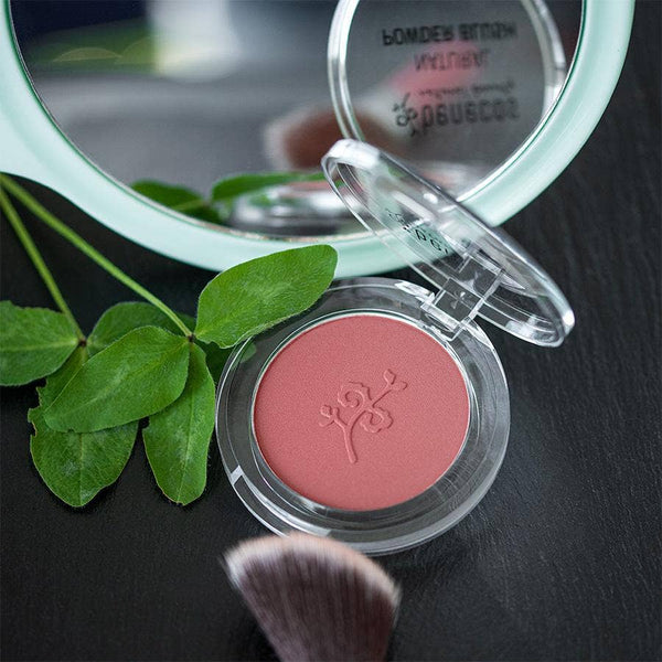 Benecos Natural Compact Powder Blush: Mallow rose
